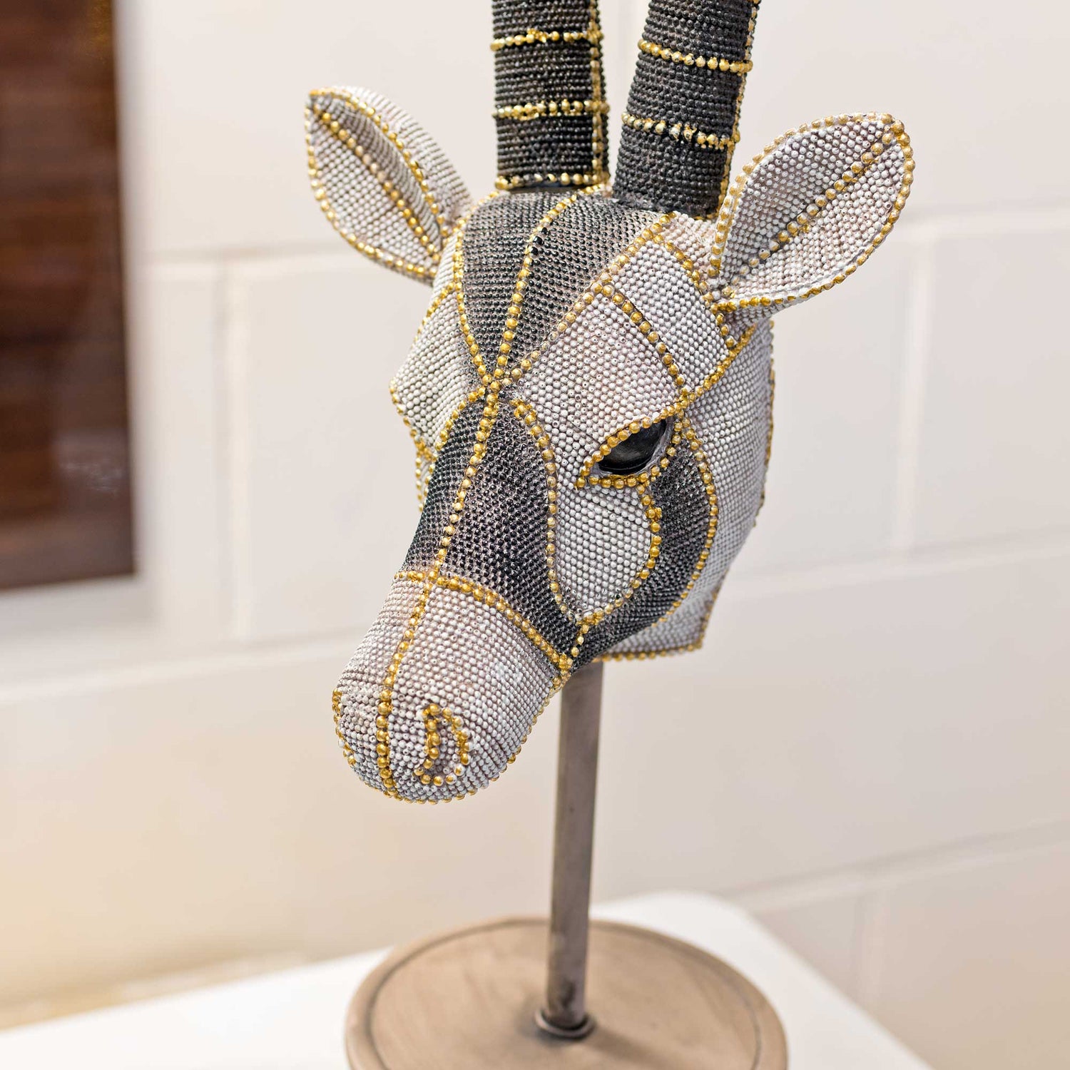 Antelope Bust Statue