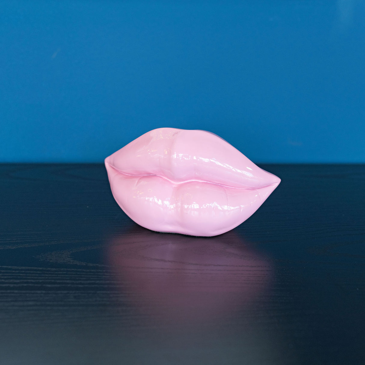 Pink Lips Sculpture - Small