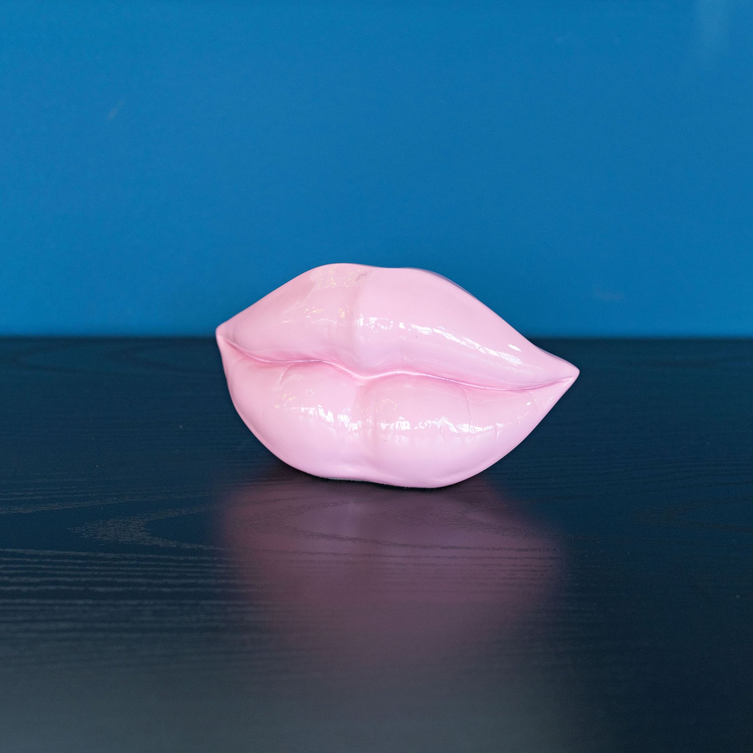 Pink Lips Sculpture - Small
