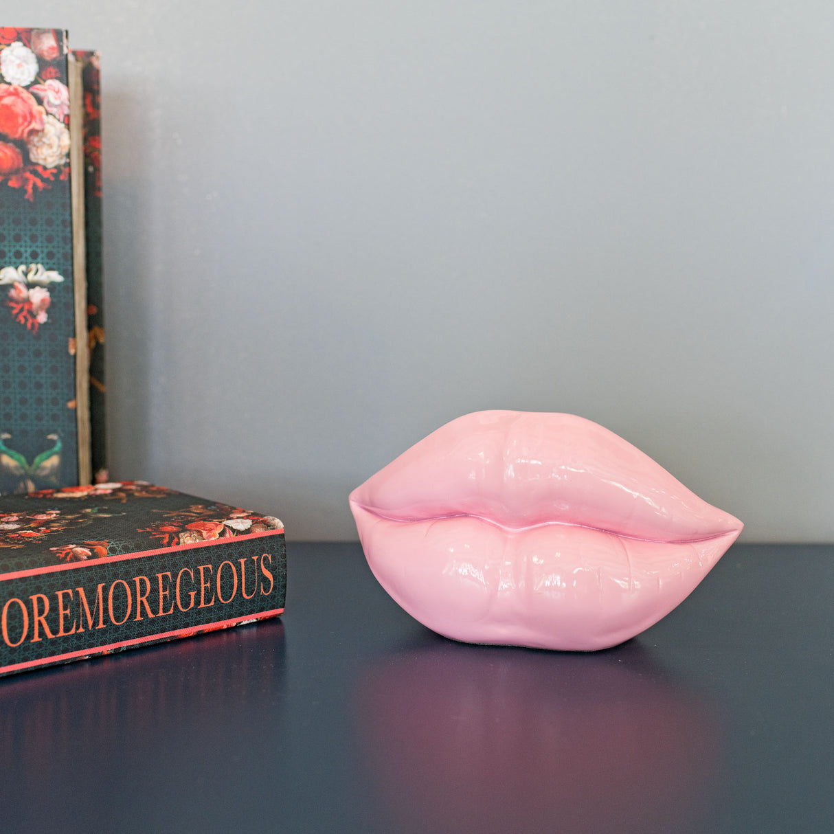Pink Lips Sculpture - Small
