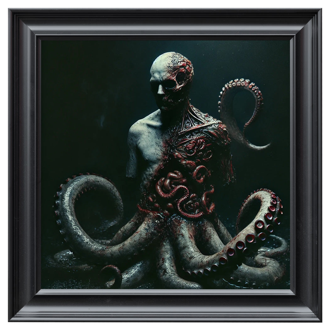 Velvet Print Framed Artwork - Tattoo Collection