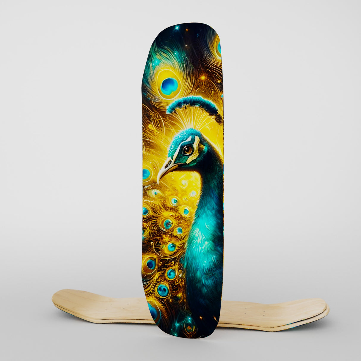 Velvet Print Skateboard Deck