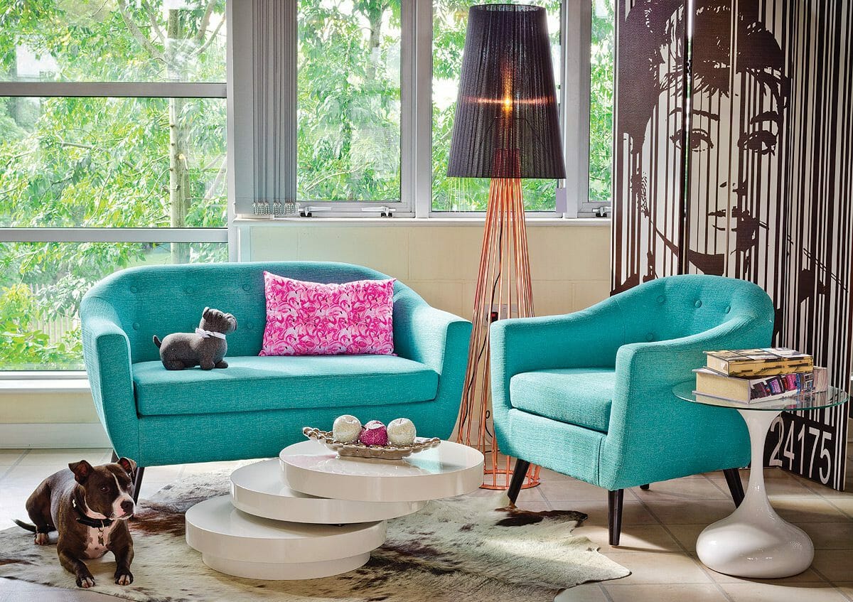 Cleo Fabric Tub Chair