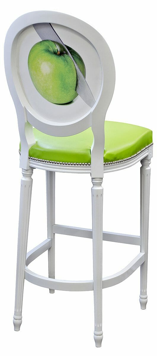 Georgian Wooden Bar Stool