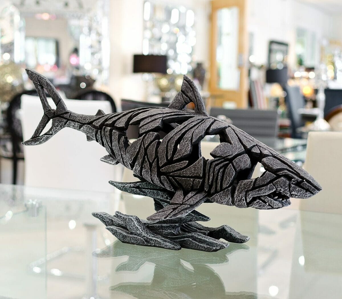 Edge Shark Sculpture