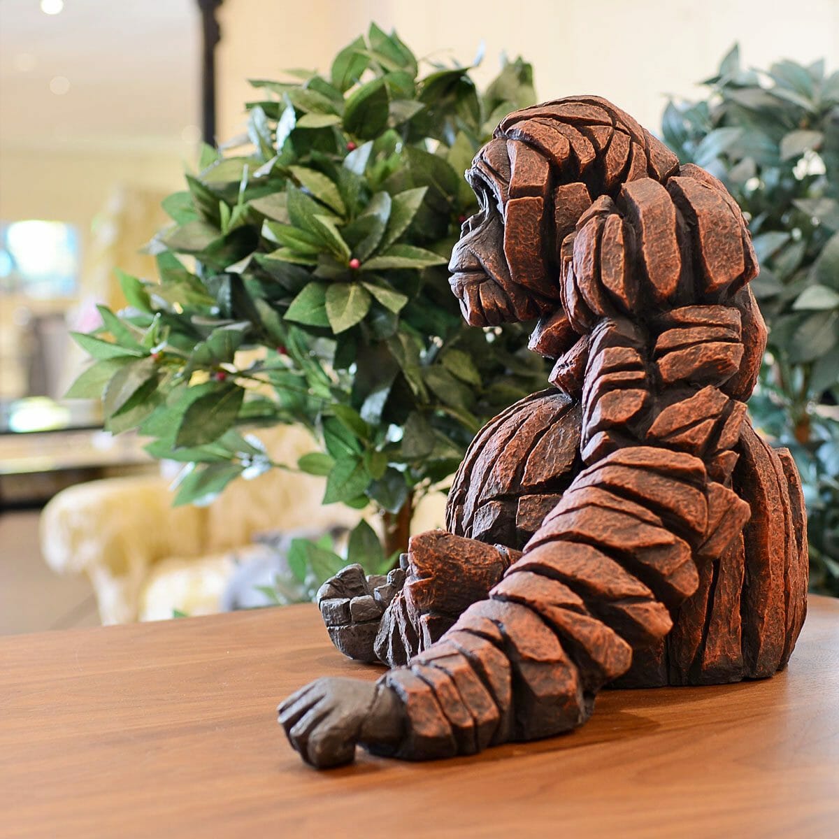 Edge Orangutan Sculpture