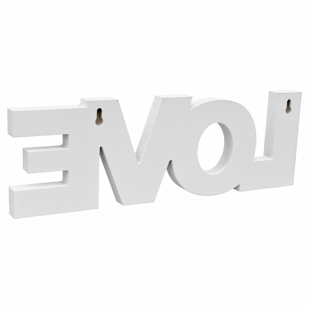 Standing Mosaic Glass Love Letters