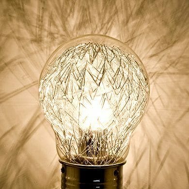 Light Bulb Table Lamp