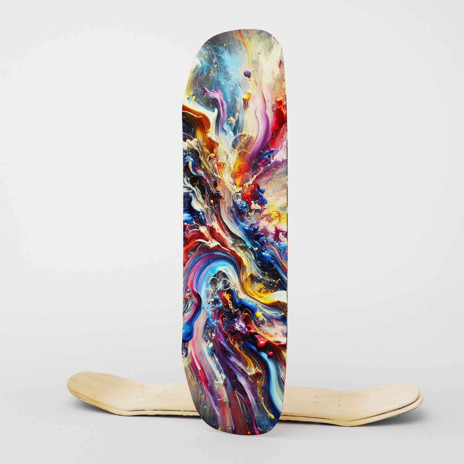 Velvet Print Skateboard Deck