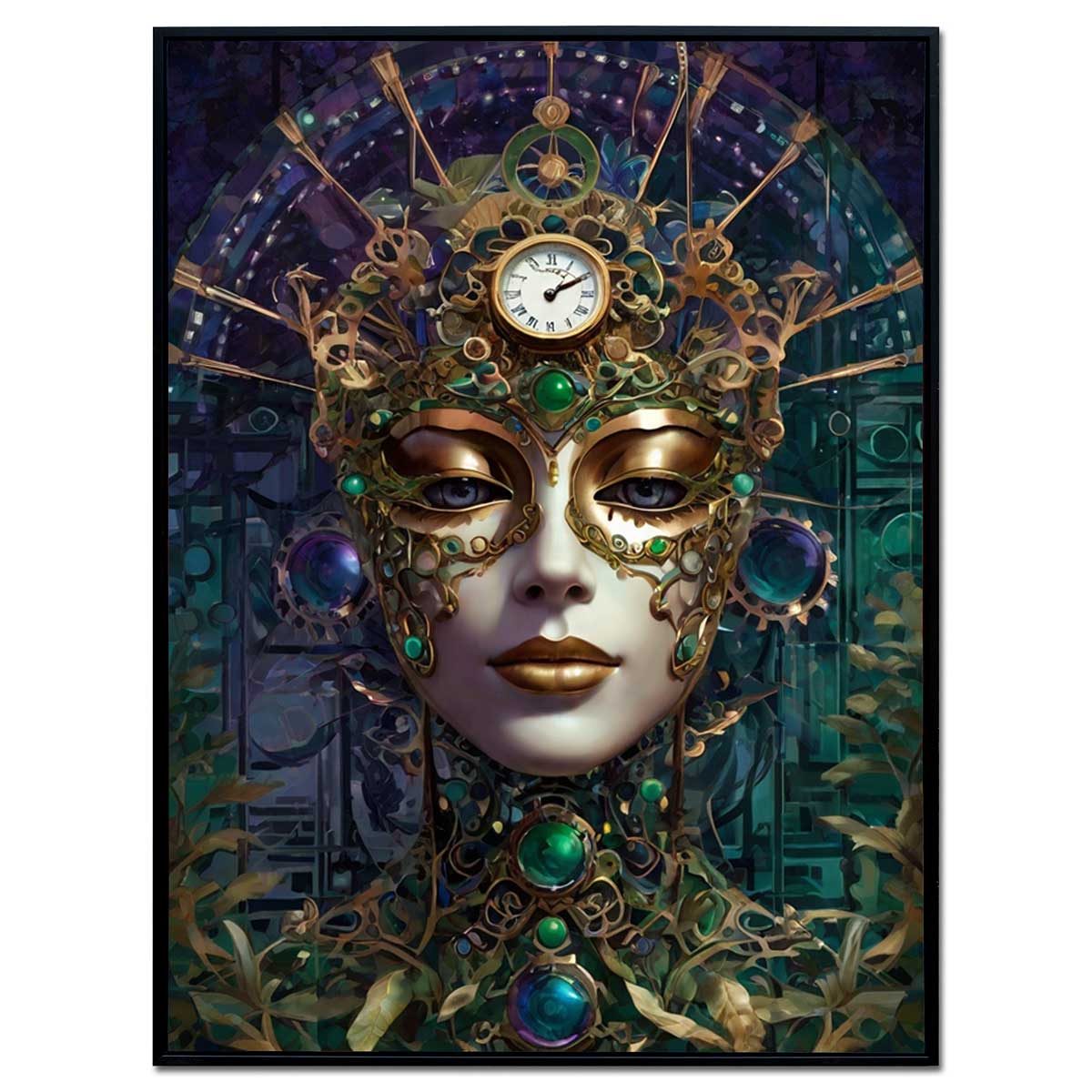 “Time Travel” – Velvet Wall Art – 113cm x 85cm
