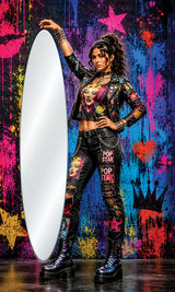 Velvet Illusion Mirror