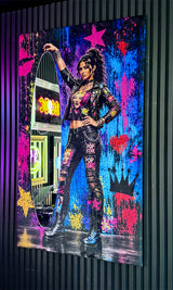 Velvet Illusion Mirror