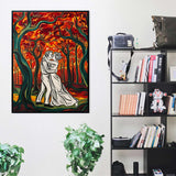 Autumn Love - Framed Wall Art (113cm x 85cm)