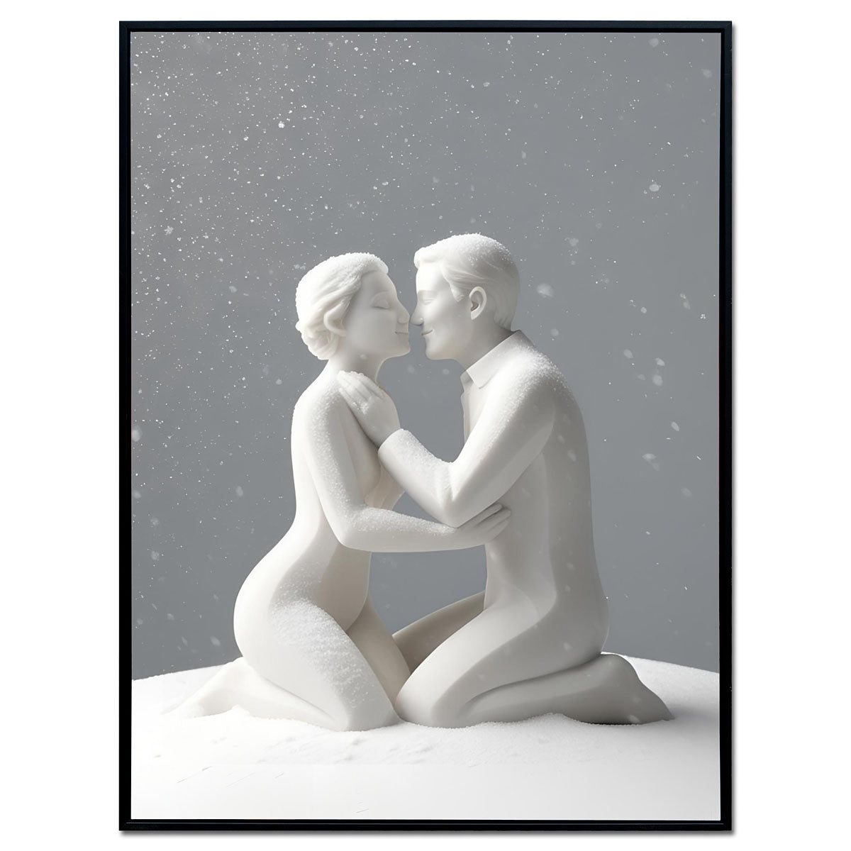 Frozen in Time - Framed Wall Art (113cm x 85cm)