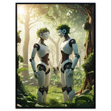 Future Eden - Framed Wall Art (113cm x 85cm)