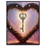 Heart of Secrets - Framed Wall Art (113cm x 85cm)
