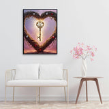 Heart of Secrets - Framed Wall Art (113cm x 85cm)