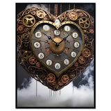 Heart of Time - Framed Wall Art (113cm x 85cm)