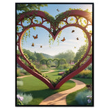 Pathway to Serenity - Framed Wall Art (113cm x 85cm)