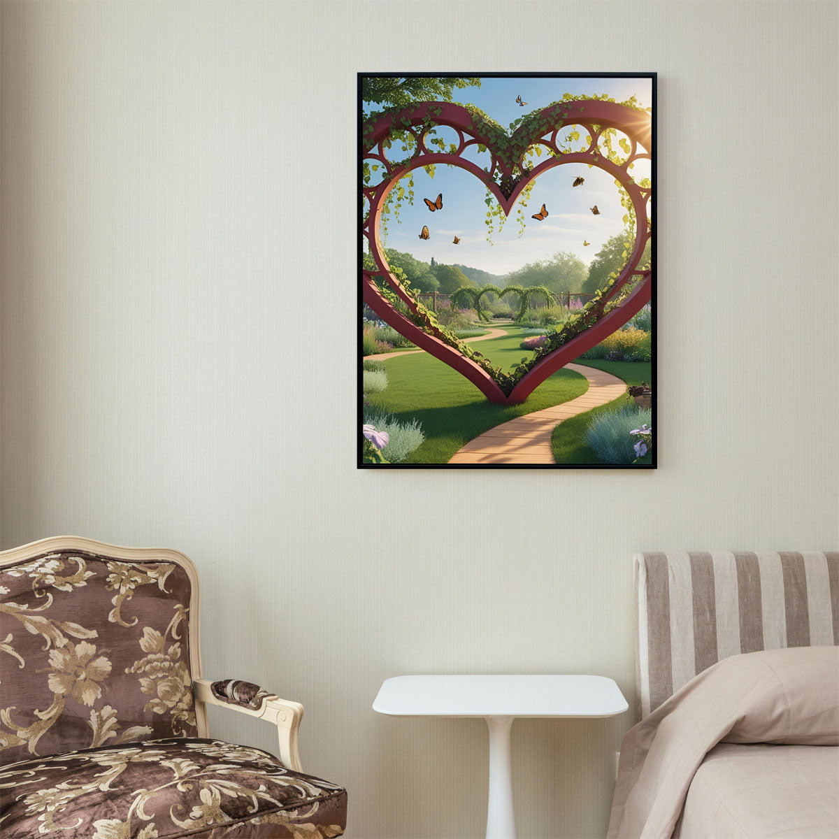 Pathway to Serenity - Framed Wall Art (113cm x 85cm)