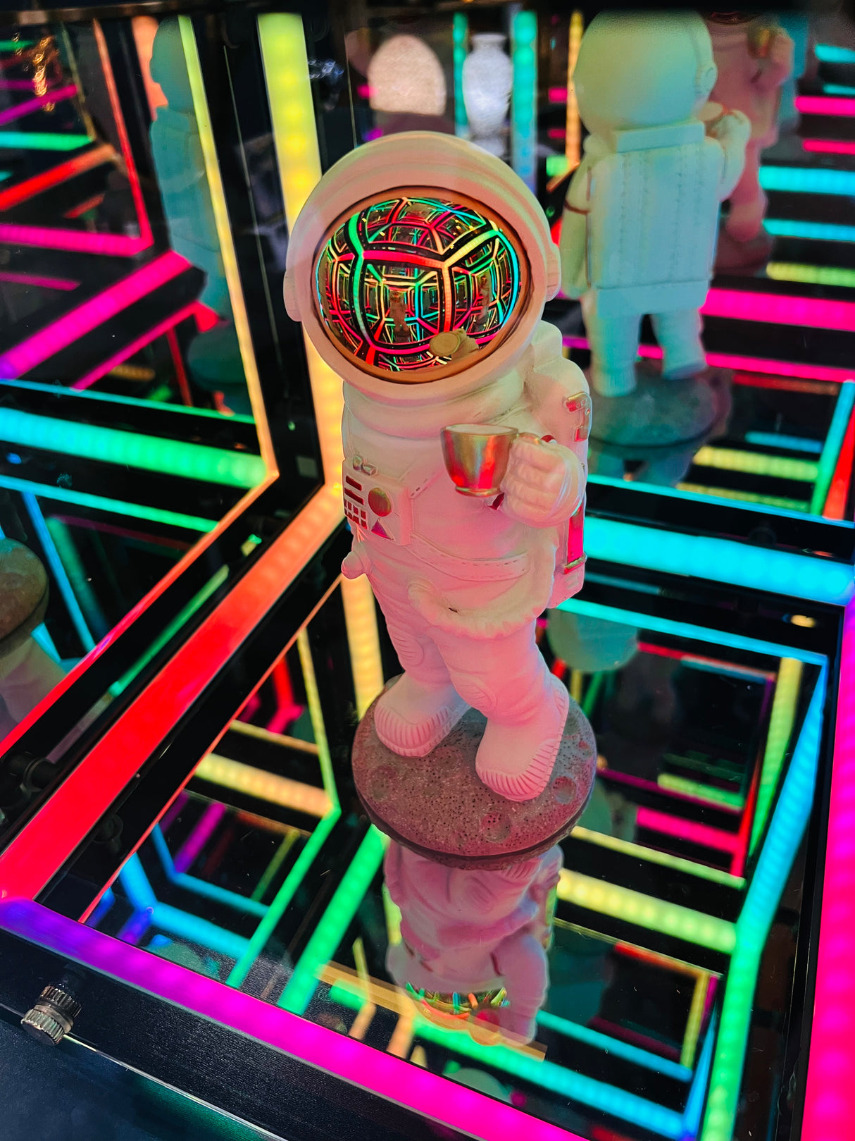 LED Atmospheric Cube Lamp