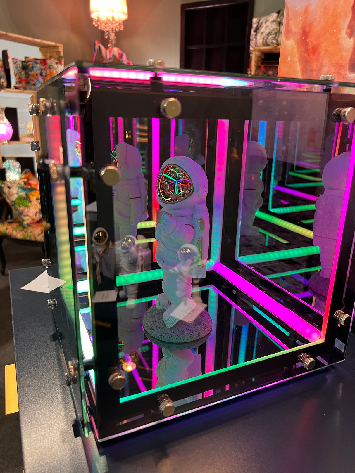 LED Atmospheric Cube Lamp