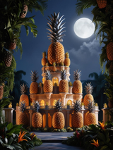 Pineapple Palace - Framed Wall Art (113cm x 85cm)