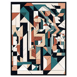 Architectural Form - Framed Wall Art (113cm x 85cm)