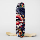 Velvet Print Skateboard Deck