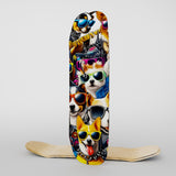 Velvet Print Skateboard Deck