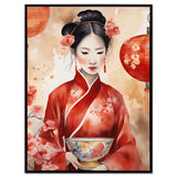 Blossom Grace - Framed Wall Art (113cm x 85cm)