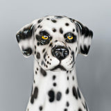 Porcelain Dalmatian Statue Up Close