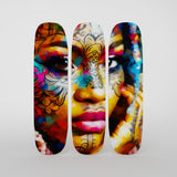 Velvet Print Skateboard Deck