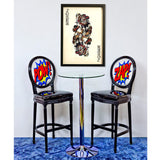 Comic Book Bar Stool