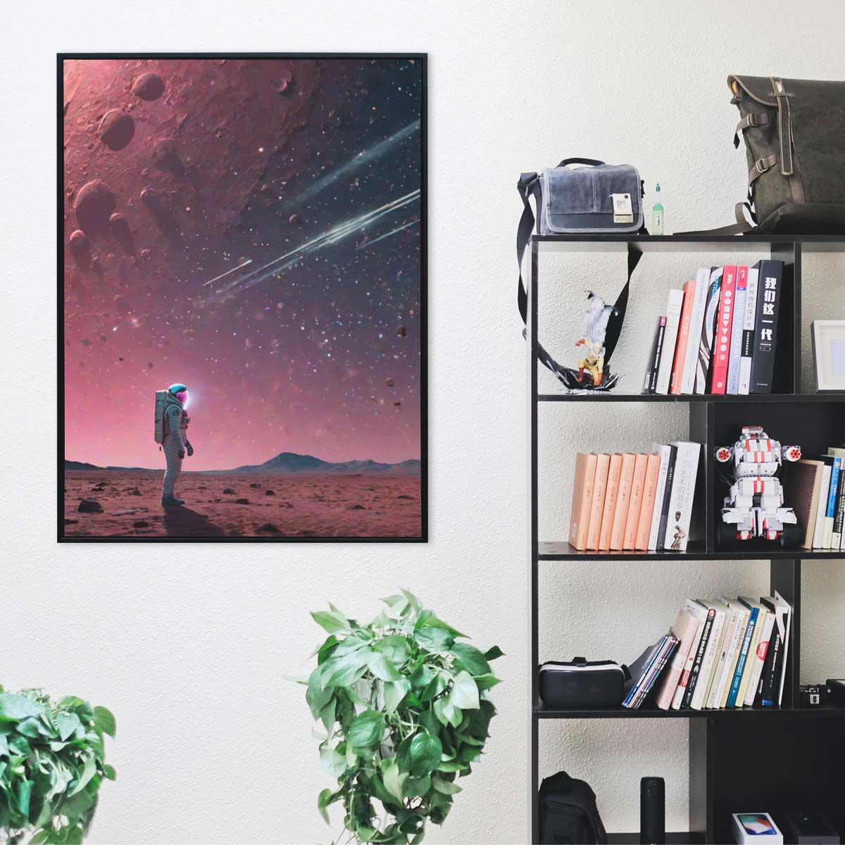 "Cosmic Wonder" - Velvet Wall Art - 113cm x 85cm