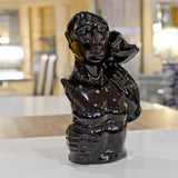 Gloss Ebony Ceramic Lovers Torso