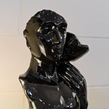 Gloss Ebony Ceramic Lovers Torso