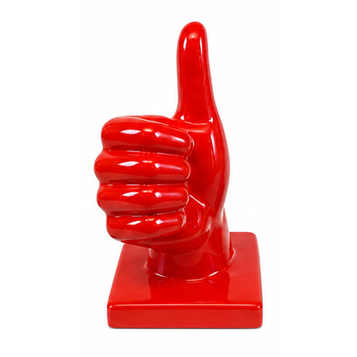 Painted Ceramic Thumbs Up Hand