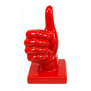 Painted Ceramic Thumbs Up Hand – Sculpture – view 7