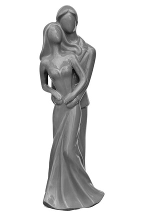 Ceramic Bride And Groom Sculptures – Sculpture – view 2