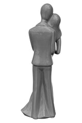 Ceramic Bride And Groom Sculptures