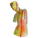 Ceramic Venus de Milo Painted Sculpture