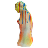 Ceramic Venus de Milo Painted Sculpture