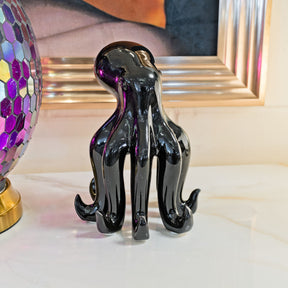 Ceramic Black Small Octopus Ornament – Animal Ornament by Febland