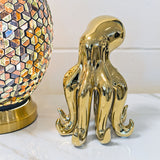 Ceramic Gold Small Octopus Ornament