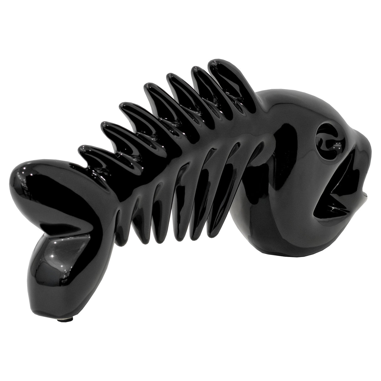 Ceramic Black Fish Bone