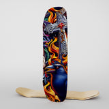 Velvet Print Skateboard Deck