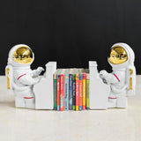 Astronaut Playing Piano Book Ends