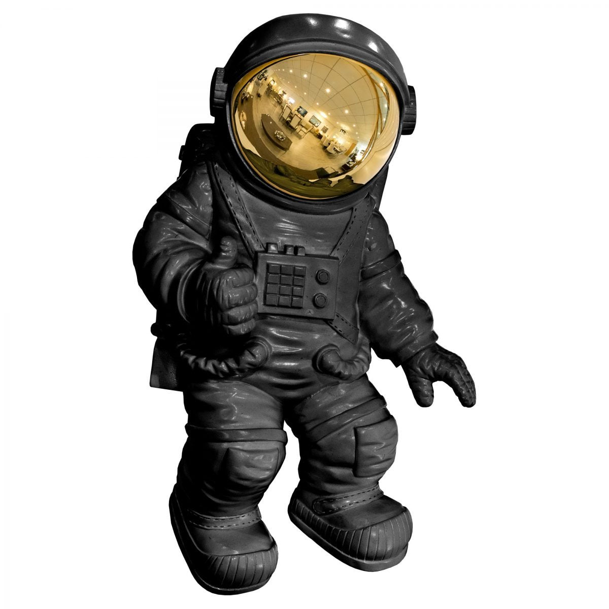 Wall Mounted Astronaut - Black