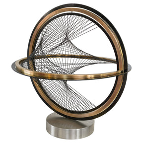 Decorative Orb Sculpture – Sculpture by Febland
